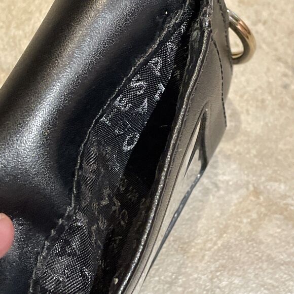 Kate Spade Darla Montford Park Black Leather Bow Key Ring Wallet - Picture 9 of 13